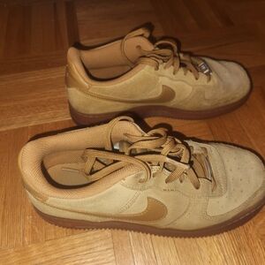 Brown Nike Air Force 1 Sneakers 6.5Y